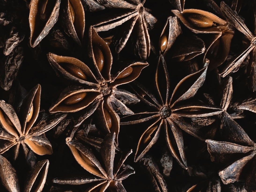 Star anise pods