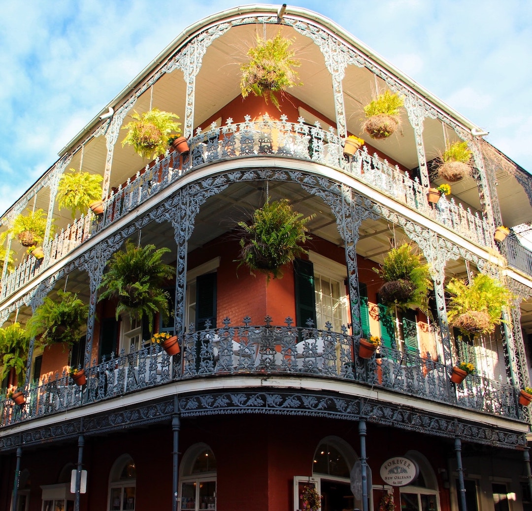 The French Quarter of New Orleans