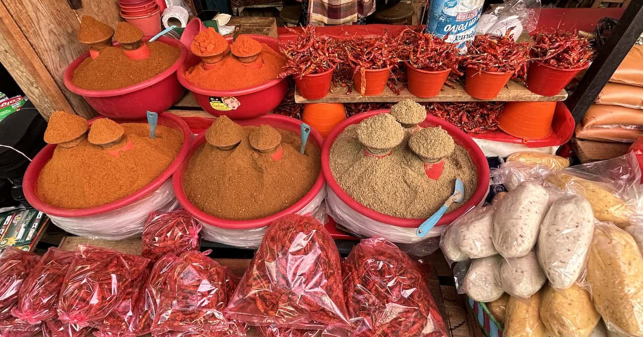 Mexico chili shop