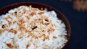 Classic furikake close-up