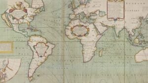 Old world map