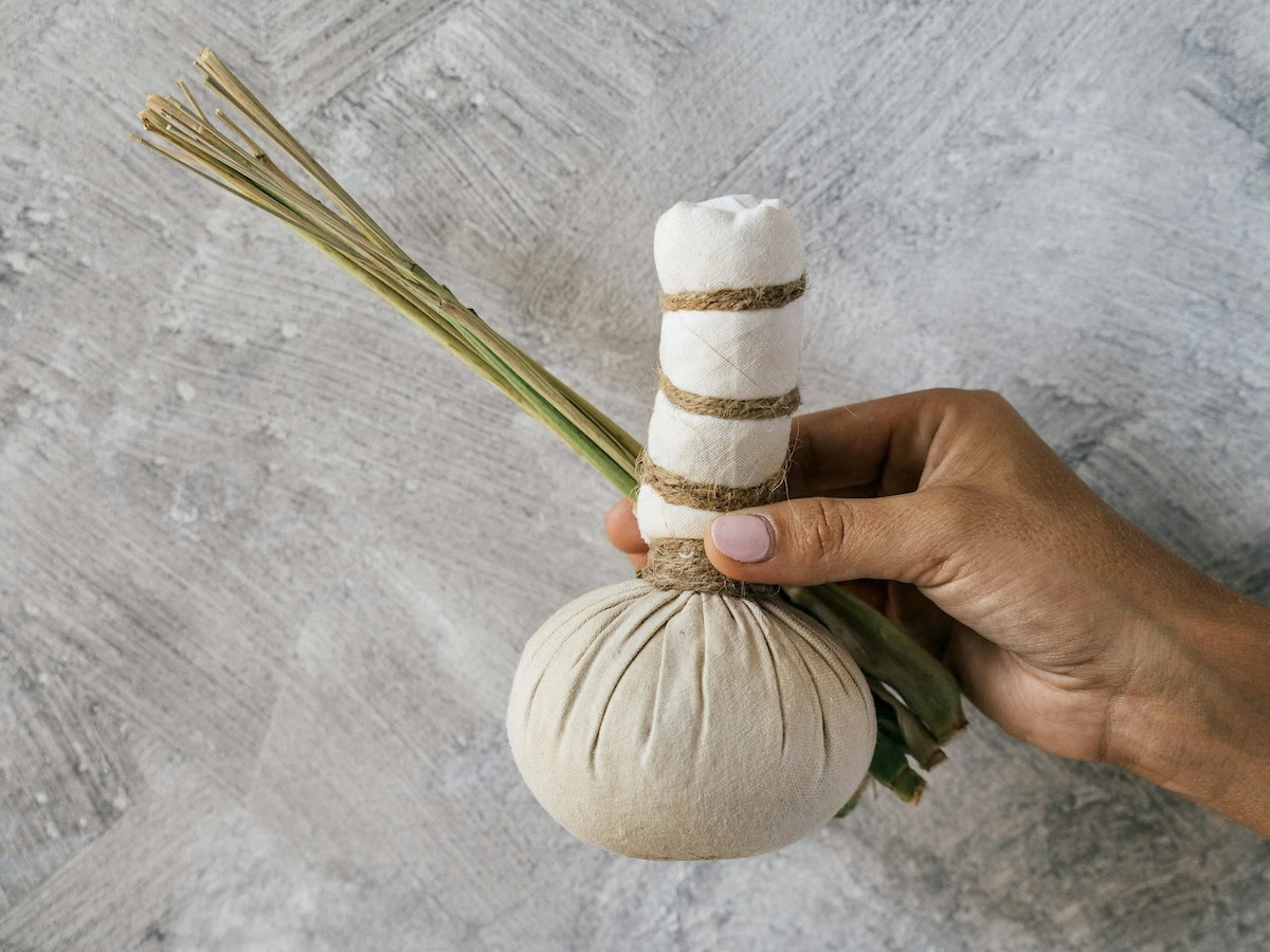 Herbal poultice and incense sticks