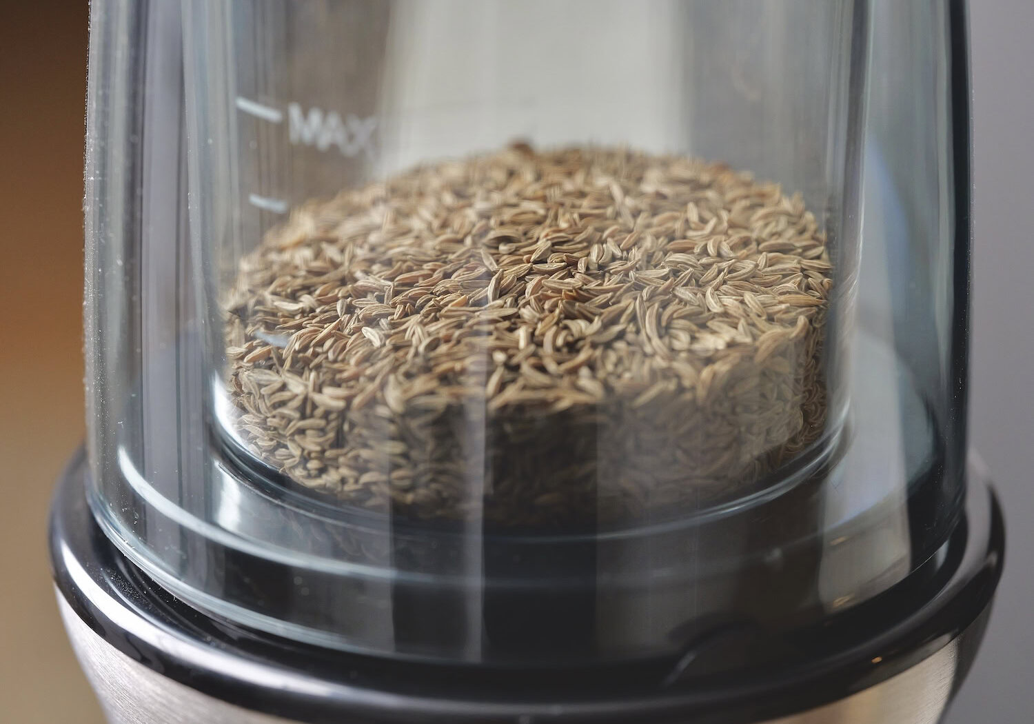 caraway-seeds-in-electric-grinder
