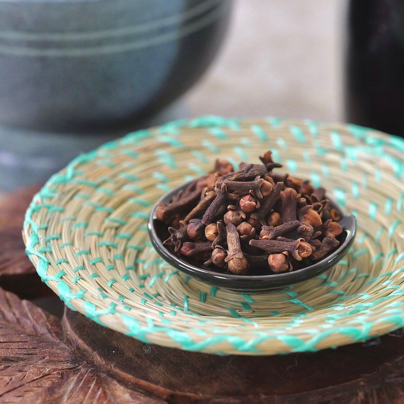 cloves-turquoise-woven-basket