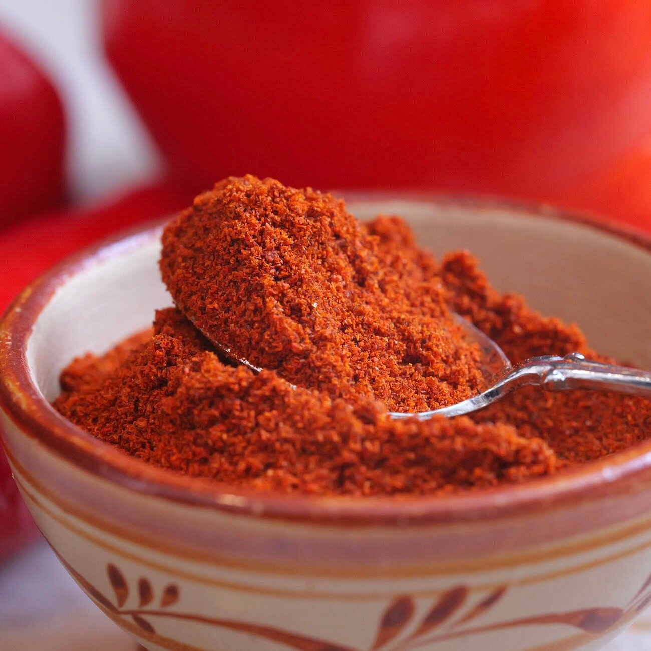 paprika-close-up-in-spoon-painted-bowl