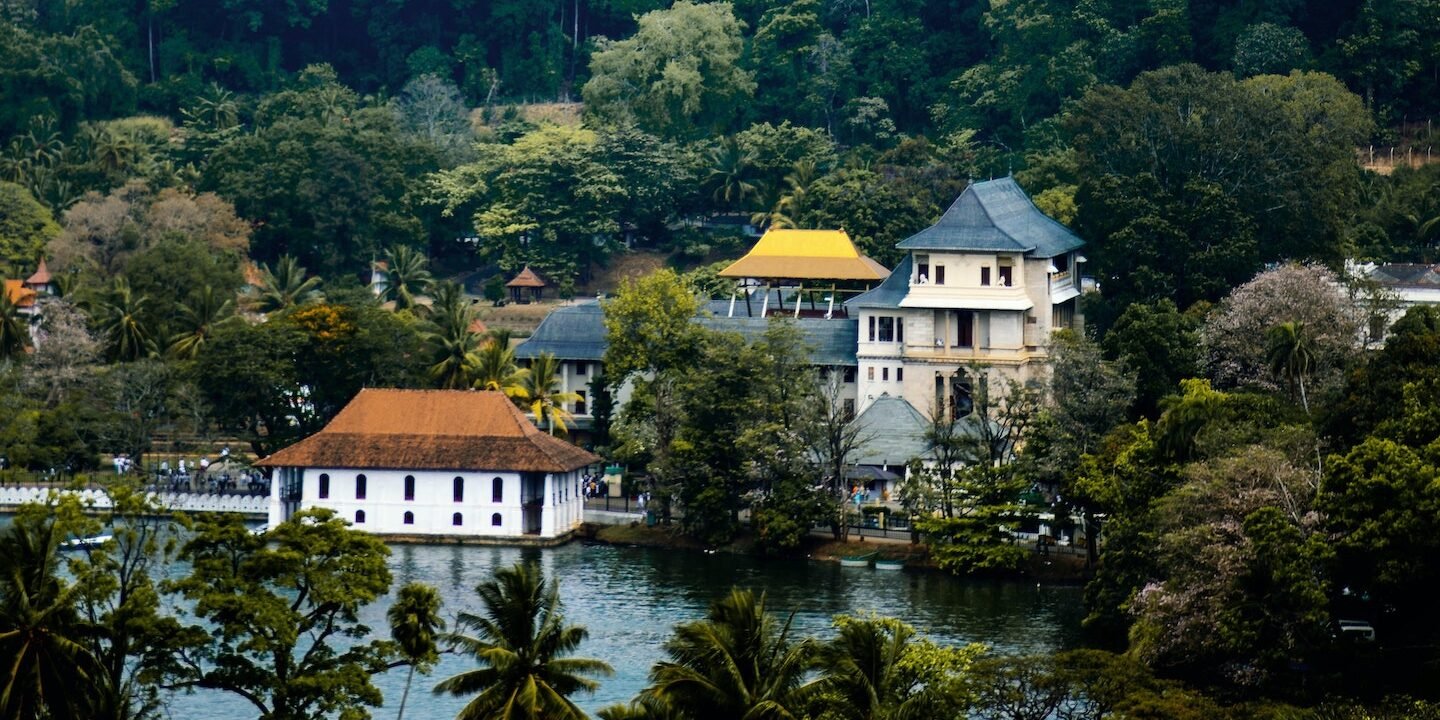 Seaside village in Sri Lanka